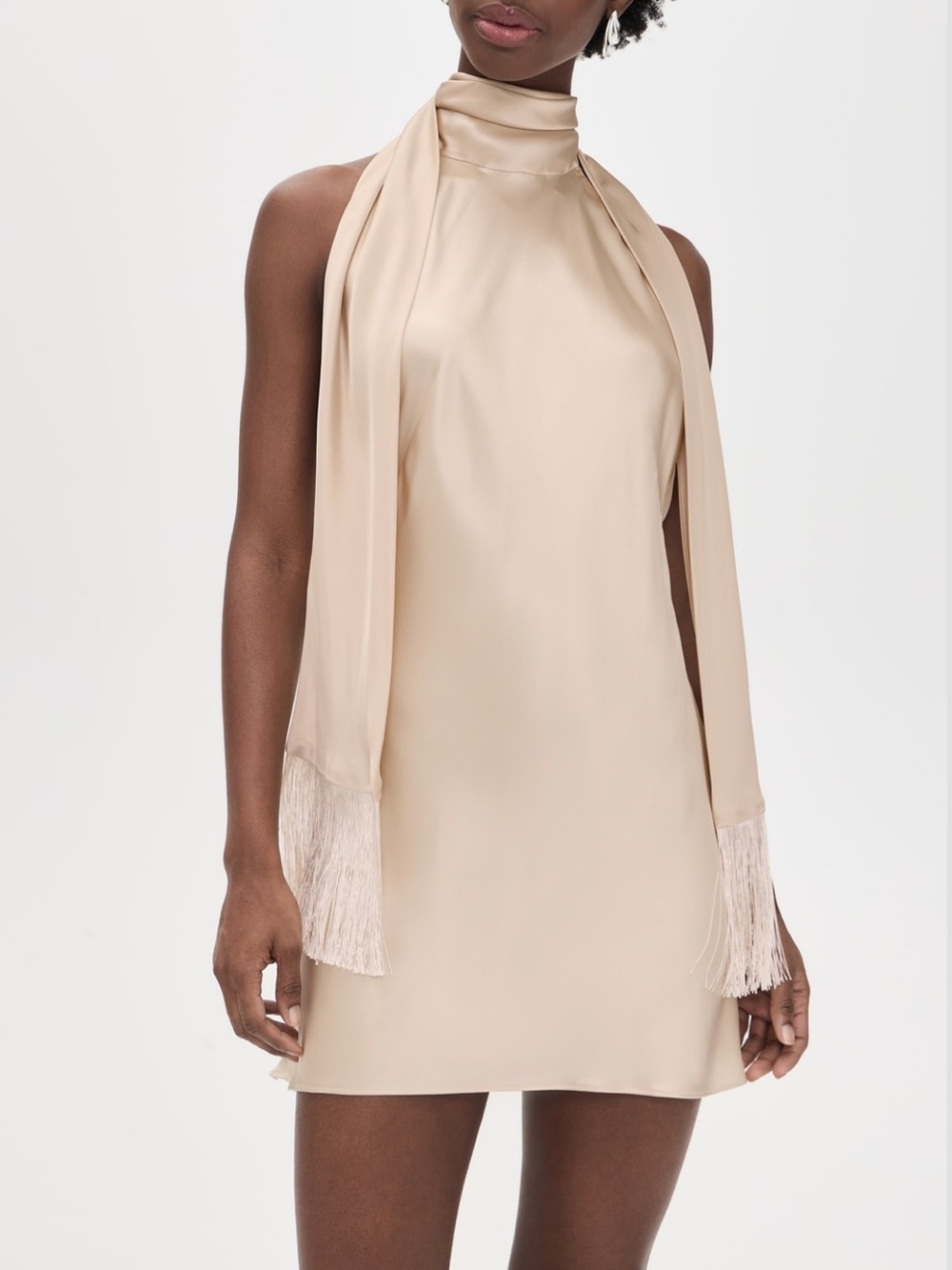 Reformation Helen Silk Dress